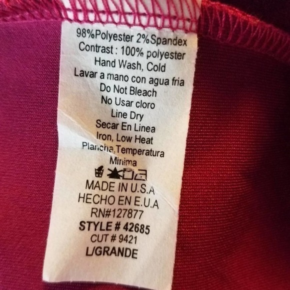 Coco Love Magenta Spaghetti Strap Dress - Picture 6 of 7